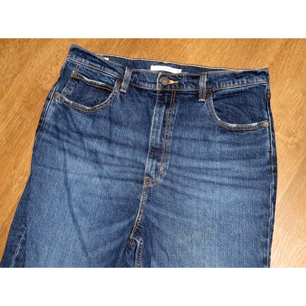 Women's Levi's Premium Denim Big E 70's High Slim Straight Leg Jeans 32‎ X 30